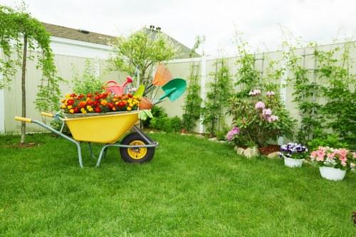 Improved garden runoff and landscaped drainage solution in Crouchend
