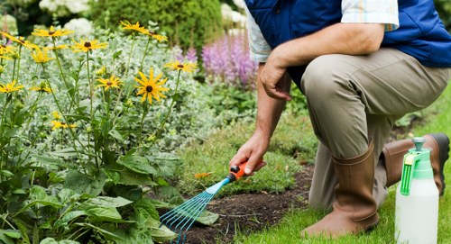 Professional hard landscaping with paving and steps near Crouch End